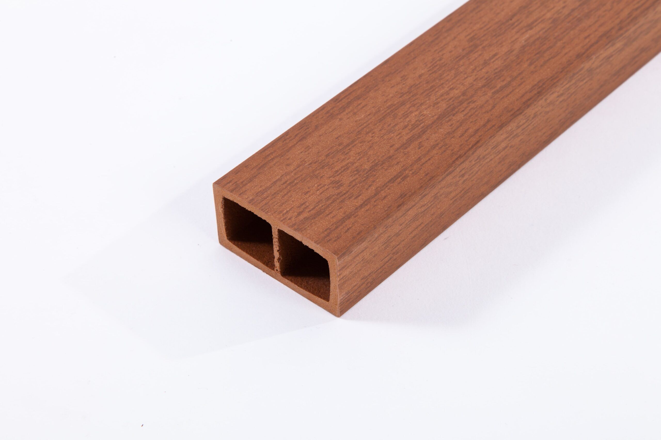 Rucca Wood Plastic Hollow Timber Tube for Wall