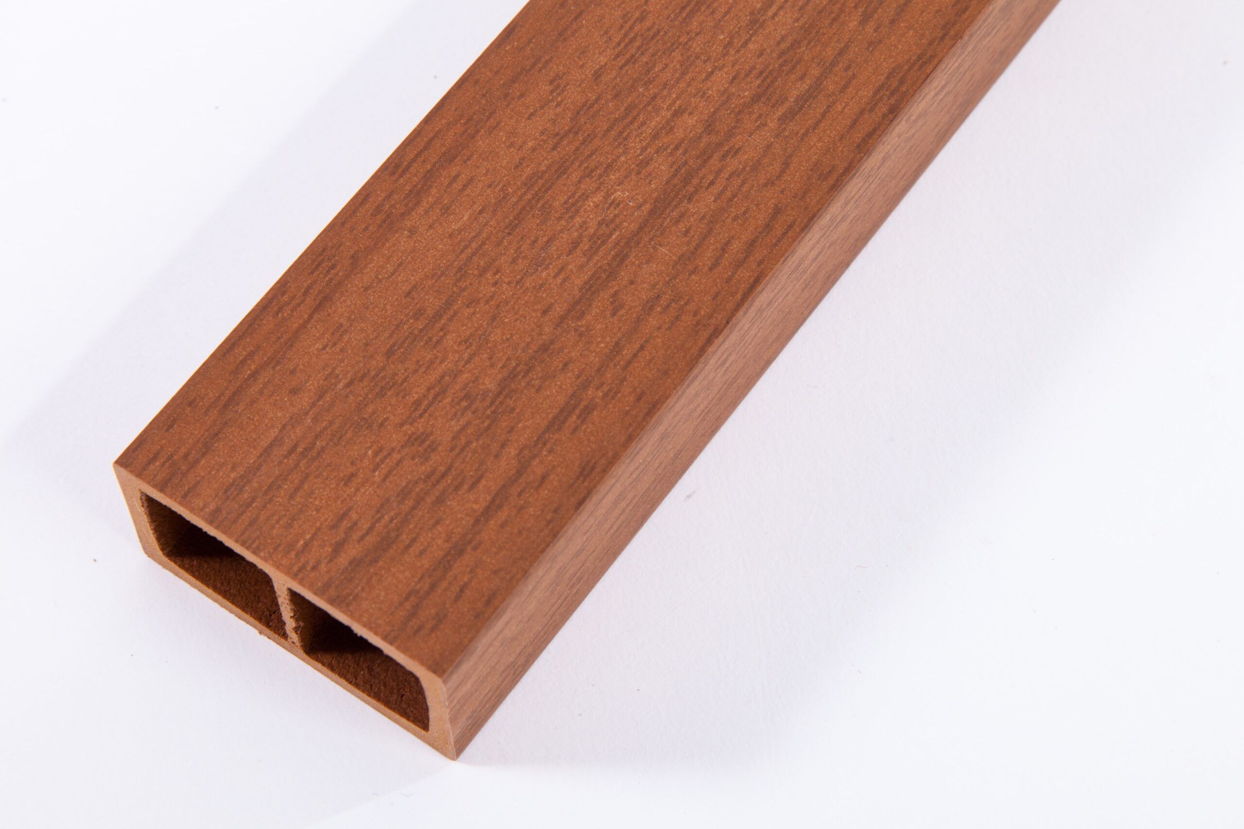 Wood Plastic Hollow Timber Tube for Wall