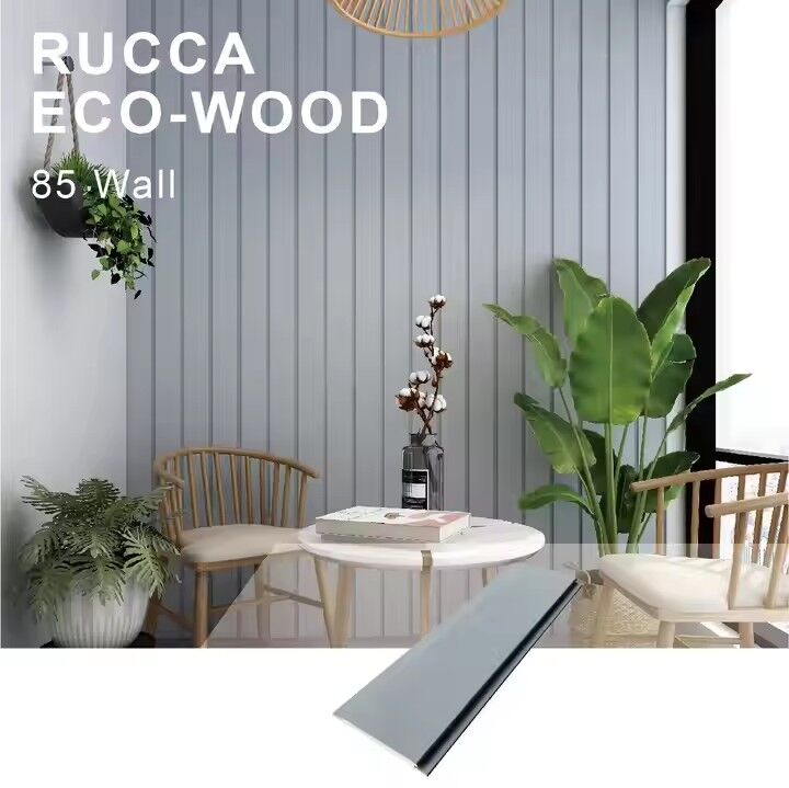 RUCCA Indoor Grey Color Decorative Luxury House Wood Wall Panel 969mm Wood Composite Panel Interior Other Boards